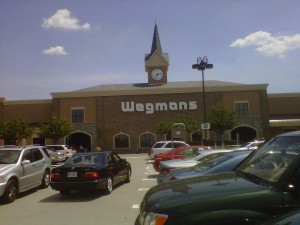 Wegman's entrance